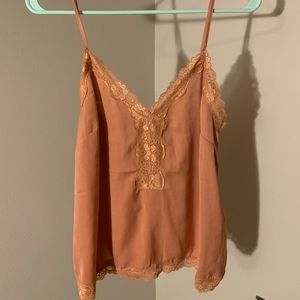 Pink Lace Cami